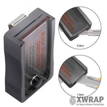 Magnetische Auffangschale für Klingen