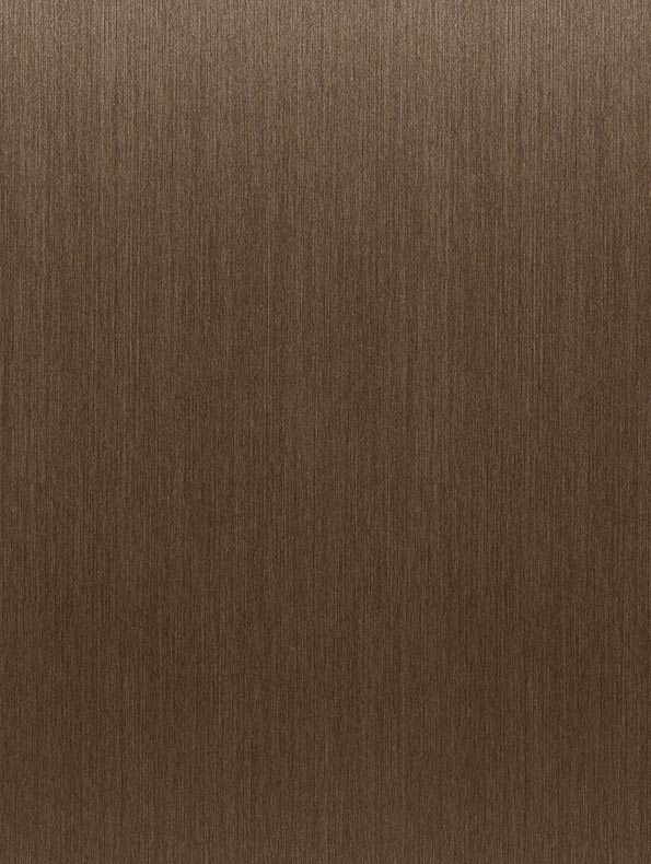 Dark Copper - 122 cm - metaallook