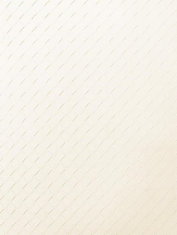 Lozenge White - 122 cm - textiellook