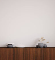 Orangey Teak houtlook interieurfolie toegepast in interieur